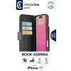 Cellularline Book Agenda - iPhone 17 nahkefektiga raamatustiilis ümbris magnetilise sulguriga