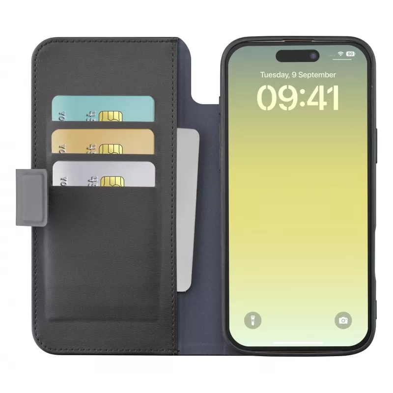 Cellularline Book Agenda - iPhone Air nahaimitatsiooniga raamatustiilis ümbris magnetkinnitusega