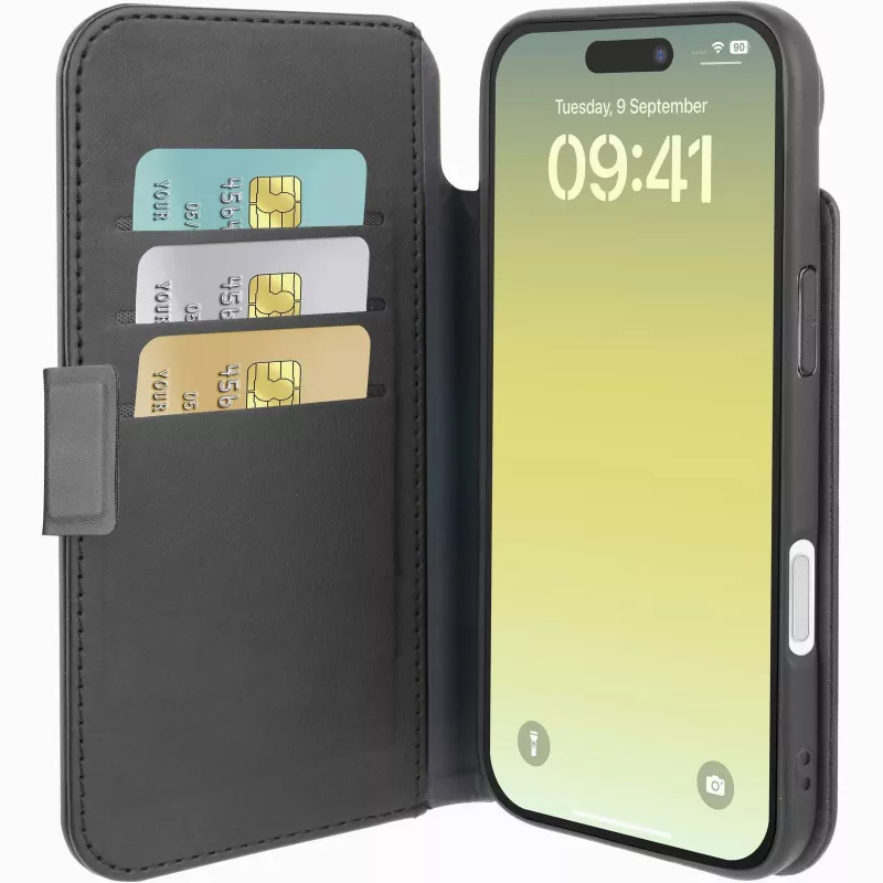 Cellularline Book Agenda - iPhone Air nahaimitatsiooniga raamatustiilis ümbris magnetkinnitusega