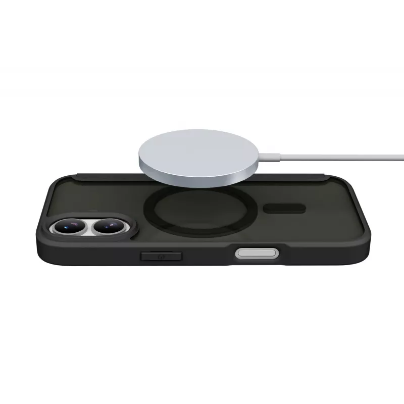 Cellularline Daily Mag - iPhone 17 raamatustiilis ümbris poolläbipaistva kõva tagaküljega, ühildub Magsafe® ökosüsteemiga
