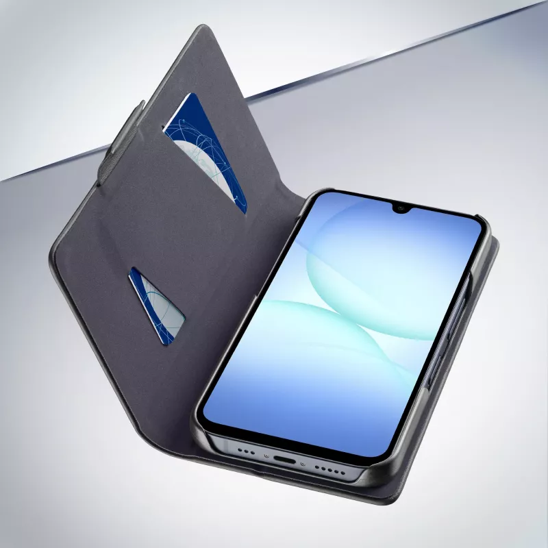 Cellularline Book - Galaxy A17 raamatustiilis ümbris, Folio, Samsung, Galaxy A17, 17 cm (6,7 tolli), Must