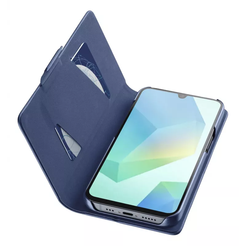 Cellularline Book - Galaxy A17 raamatustiilis ümbris, Folio, Samsung, Galaxy A17, 17 cm (6.7 tolli), Sinine