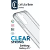 Cellularline Clear Strong - Galaxy A17 kõva ümbris kummist äärtega