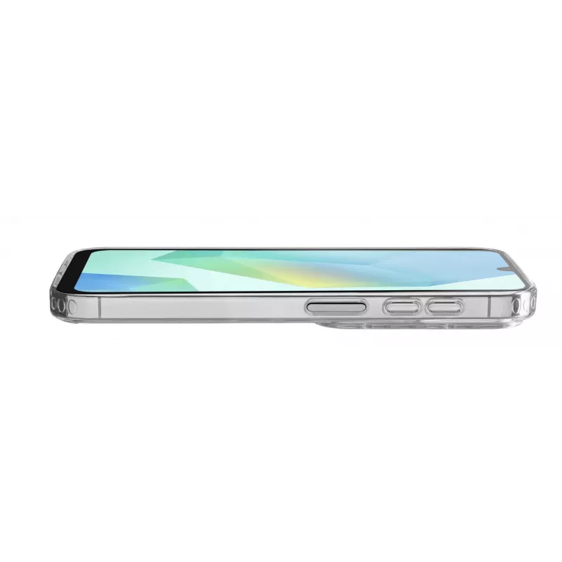 Cellularline Clear Strong - Galaxy A17 kõva ümbris kummist äärtega