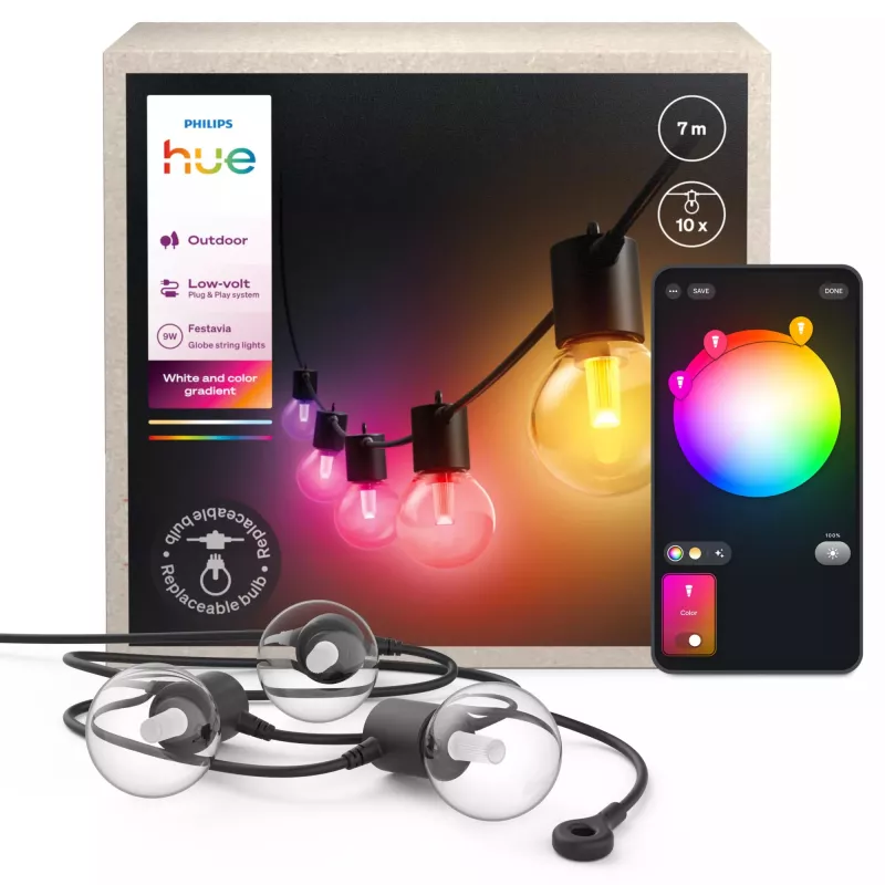 Philips Hue Valge and colour ambience nutivalgustus Nutikas valgustusstring Bluetooth/Zigbee 8,6 W