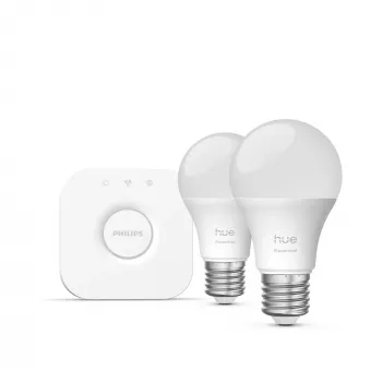 Philips Hue Valge and colour ambience Essential stardikomplekt: 2 E27 nutipirni (806 lm)
