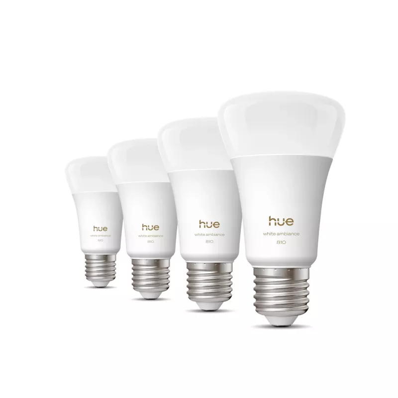 Nutipirn Philips Hue Valge ambience A60 E27 6W Bluetooth Zigbee