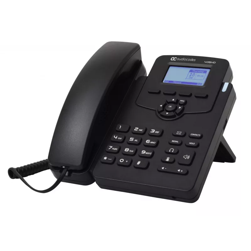 AudioCodes 405HD IP-telefon PoE GbE must