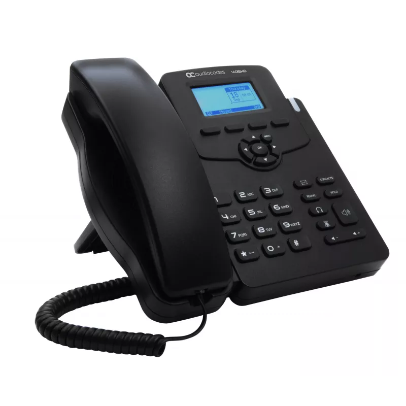 AudioCodes 405HD IP-telefon PoE GbE must