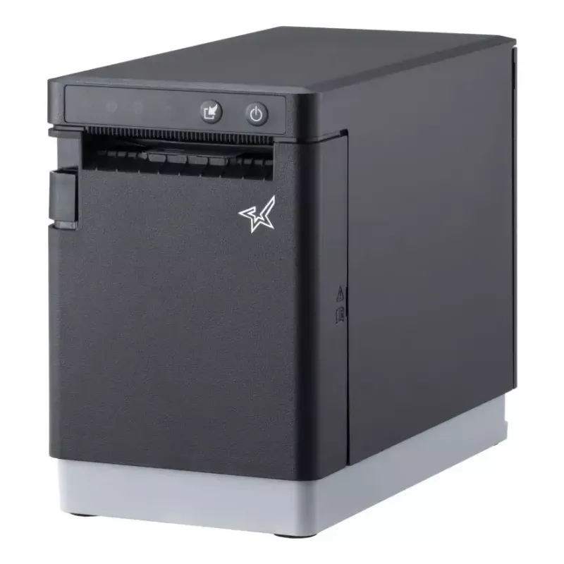Sildiprinter Star Micronics mC-Label2 — Otsetermiline 300x300 DPI, 180 mm/s, 20–60 mm laius, Ethernet/Wi‑Fi/Bluetooth