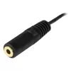 StarTech.com 12 ft PC Speaker Extension Audio kaabel, 3.5mm, Male, 3.5mm, Female, 3.7 m, Must