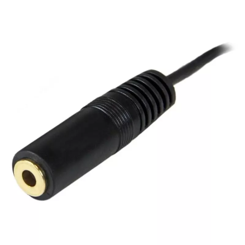 StarTech.com 12 ft PC Speaker Extension Audio kaabel, 3.5mm, Male, 3.5mm, Female, 3.7 m, Must