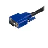 StarTech.com 10 ft 2-in-1 Universal USB KVM kaabel, 3 m, USB, USB, VGA, Must, USB A + VGA