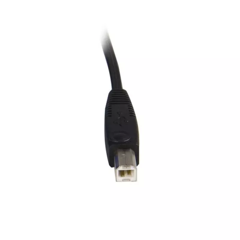StarTech.com 10 ft 2-in-1 Universal USB KVM kaabel, 3 m, USB, USB, VGA, Must, USB A + VGA
