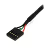 StarTech.com 18-tolline sisemine 5 kontaktiga USB IDC emaplaadi päisekaabel – F/F