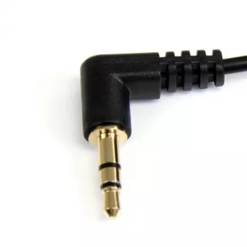 StarTech.com 1,8 m õhuke 3,5 mm nurga all stereoaudiokaabel - isane/isane