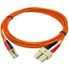 StarTech.com 2m fiiberoptiline kaabel - mitmemoosine dupleks 50/125 - LSZH fiiberhüppaja juhe - LC/SC