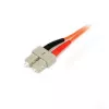 StarTech.com 2m fiiberoptiline kaabel - mitmemoosine dupleks 50/125 - LSZH fiiberhüppaja juhe - LC/SC
