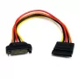 StarTech.com 8-tolline 15-kontaktiline SATA toitepikenduskaabel, 0,2032 m, Isane, Emane, Mitmevärviline, 17 g, 125 mm