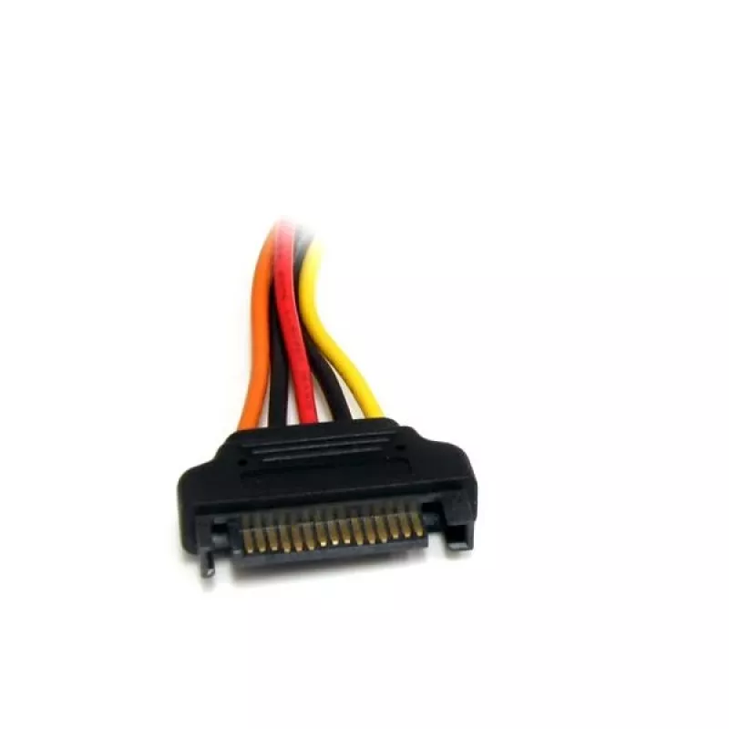 StarTech.com 8-tolline 15-kontaktiline SATA toitepikenduskaabel, 0,2032 m, Isane, Emane, Mitmevärviline, 17 g, 125 mm