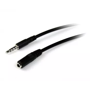 StarTech.com 1m 3.5mm 4-pooluseline TRRS-peakomplekti pikenduskaabel - isane/emane