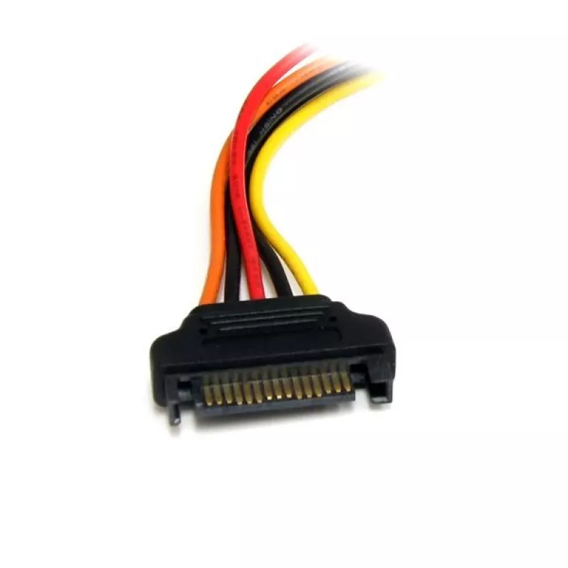 StarTech.com 12-tolline 15 kontaktiga SATA toitepikenduskaabel, SATA 15-kontaktiga, SATA 15-kontaktiga, 0,3048 m, Isane, Emane, Sirge