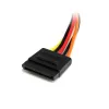 StarTech.com 12-tolline 15 kontaktiga SATA toitepikenduskaabel, SATA 15-kontaktiga, SATA 15-kontaktiga, 0,3048 m, Isane, Emane, Sirge