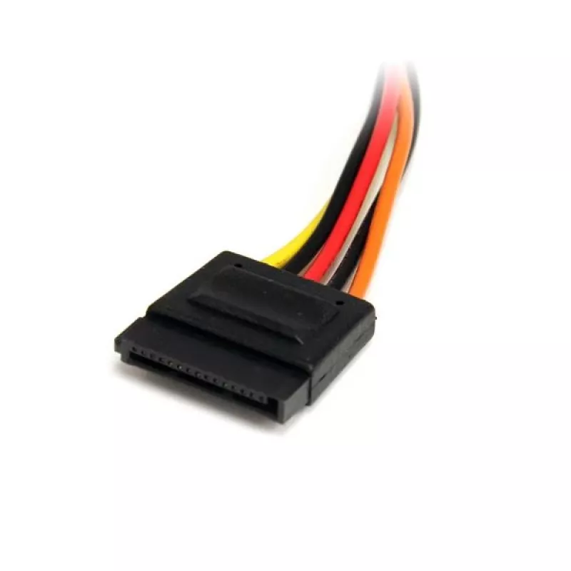 StarTech.com 12-tolline 15 kontaktiga SATA toitepikenduskaabel, SATA 15-kontaktiga, SATA 15-kontaktiga, 0,3048 m, Isane, Emane, Sirge
