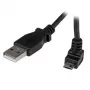 StarTech.com 2m Micro USB kaabel - A to Up Angle Micro B