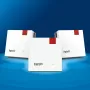 Mesh Set 20003133 võrgusilmsüsteem kaheribaline (2,4 GHz / 5 GHz) Wi-Fi 7 (802.11be) Valge 1 sisemine