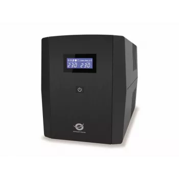 Conceptronic ZEUS08E 1500VA 900W UPS, IEC, Line-Interactive, 1,5 kVA, 900 W, Sine, 220 V, 240 V