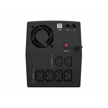 Conceptronic ZEUS08E 1500VA 900W UPS, IEC, Line-Interactive, 1,5 kVA, 900 W, Sine, 220 V, 240 V