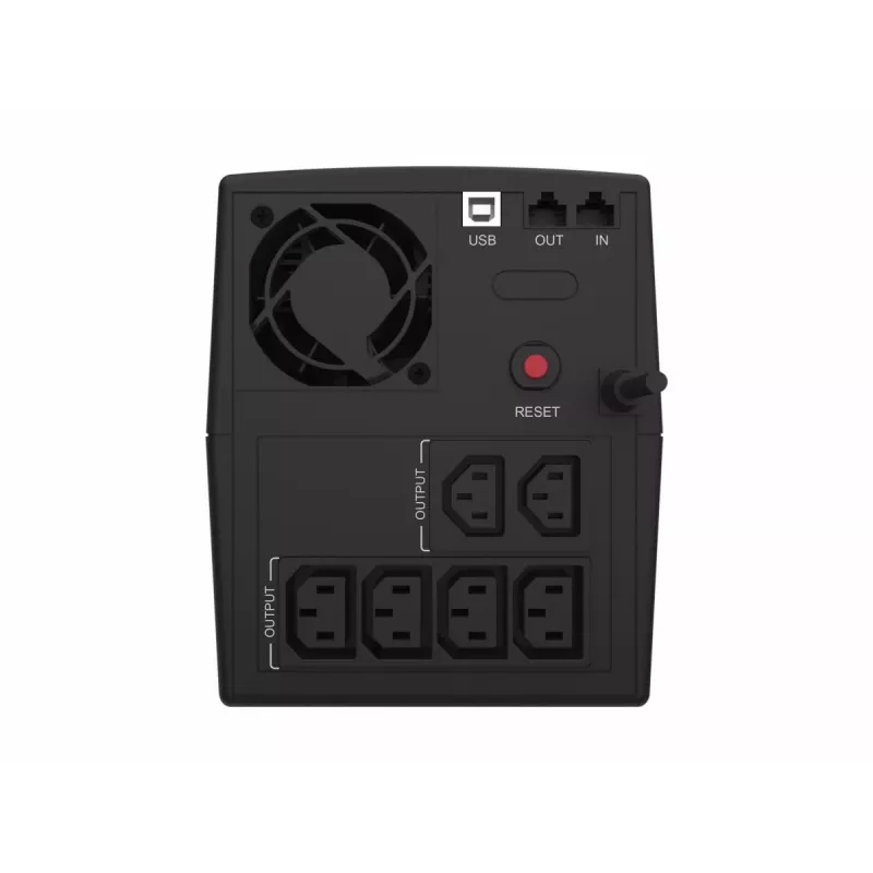 Conceptronic ZEUS08E 1500VA 900W UPS, IEC, Line-Interactive, 1,5 kVA, 900 W, Sine, 220 V, 240 V