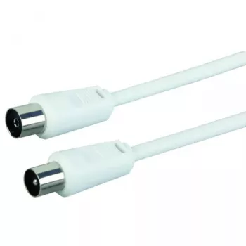 Koaksiaalkaabel Schwaiger 5,0 m IEC - IEC 5 m valge
