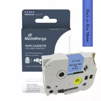 Printerilint MediaRange MRBTZ541 must 1,8 cm 8 m