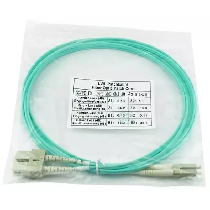InfiniBand/fiiberoptiline kaabel BlueOptics 055702K512000003M-BO 3 m 2x LC 2x SC LC/APC