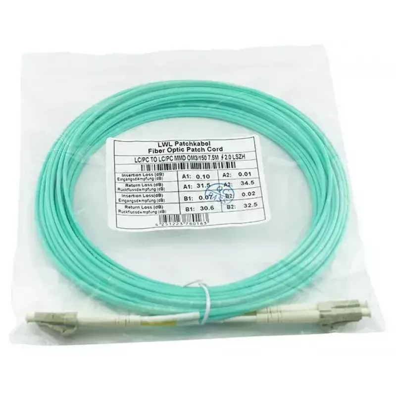 BlueOptics SFP3131EU0.5MK InfiniBand fiiberoptiline kaabel 0.5 m LC Aqua