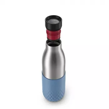 EMSA Bludrop Sleeve N3110700 joogipudel Fitness, Sport 500 ml roostevaba teras sinine, roostevaba teras