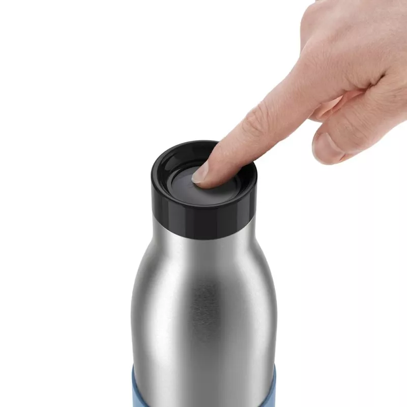 EMSA Bludrop Sleeve N3110700 joogipudel Fitness, Sport 500 ml roostevaba teras sinine, roostevaba teras