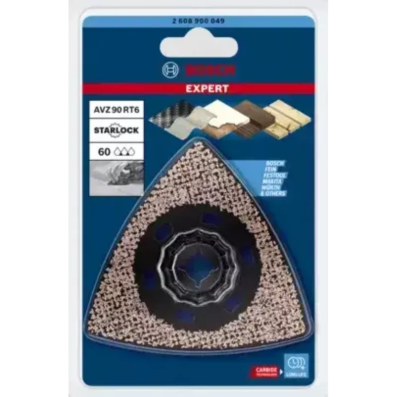 Lihvimistarvik Bosch 2 608 900 049 laius 90 mm kõrgus 85 mm