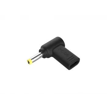 Conceptronic ABBY15PC06 DC-USB-C-adapter, Lenovo/Asus/Acer/Toshiba 4,0x1,7 mm, 18–20 V