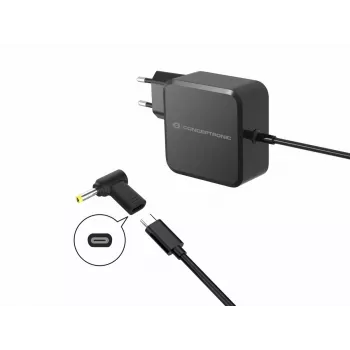 Conceptronic ABBY15PC06 DC-USB-C-adapter, Lenovo/Asus/Acer/Toshiba 4,0x1,7 mm, 18–20 V