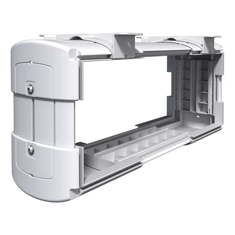 Dataflex Viewlite arvutihoidik - laua 100, 30 kg, ABS-sünteetika, valge