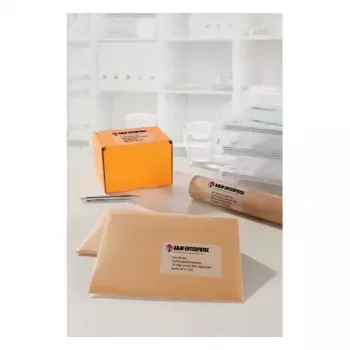 Isekleepuv silt Avery J4722-25 Ümardatud ristkülik Läbipaistev