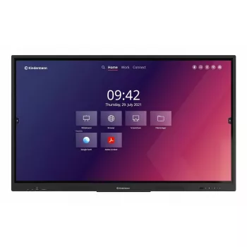 Interaktiivne lameekraan Kindermann TD-1165² 65-tolline puuteekraaniga LED 4K Ultra HD