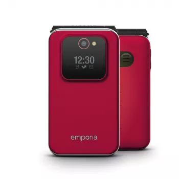Emporia JOY 7.11 cm (2.8 tolli) 113 g Must, Punane Algtaseme telefon