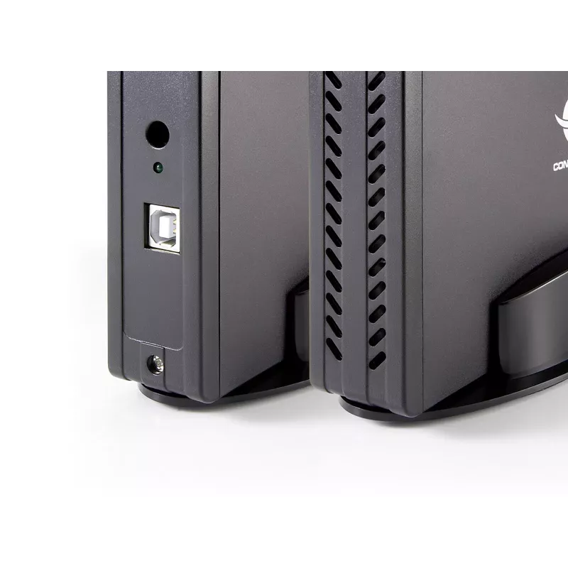 Conceptronic 3,5-tolline kõvakettakarp, HDD-korpus, 3,5 tolli, Serial ATA, Serial ATA II, Serial ATA III, 0,48 Gbit/s, USB-ühenduvus, must