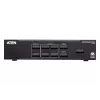 ATEN 4 x 2 True 4K esitlusmaatrikslüliti, meedia esitlusmaatrikslüliti, 4096 x 2160 pikslit, 4096 x 2160, 3840 x 2160, must, metall, nupud