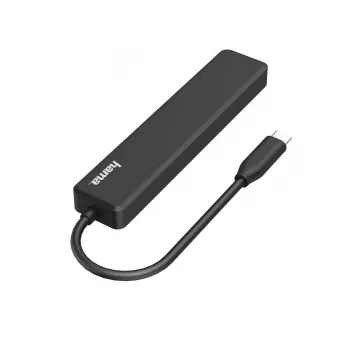 Hama USB-C-jaotur, mitme pordiga, 5 porti, 3x USB-A, USB-C, HDMI