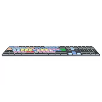 Logickeyboard LKB-MCOM4-TM-UK klaviatuur kontor Bluetooth QWERTY inglise hall titaan